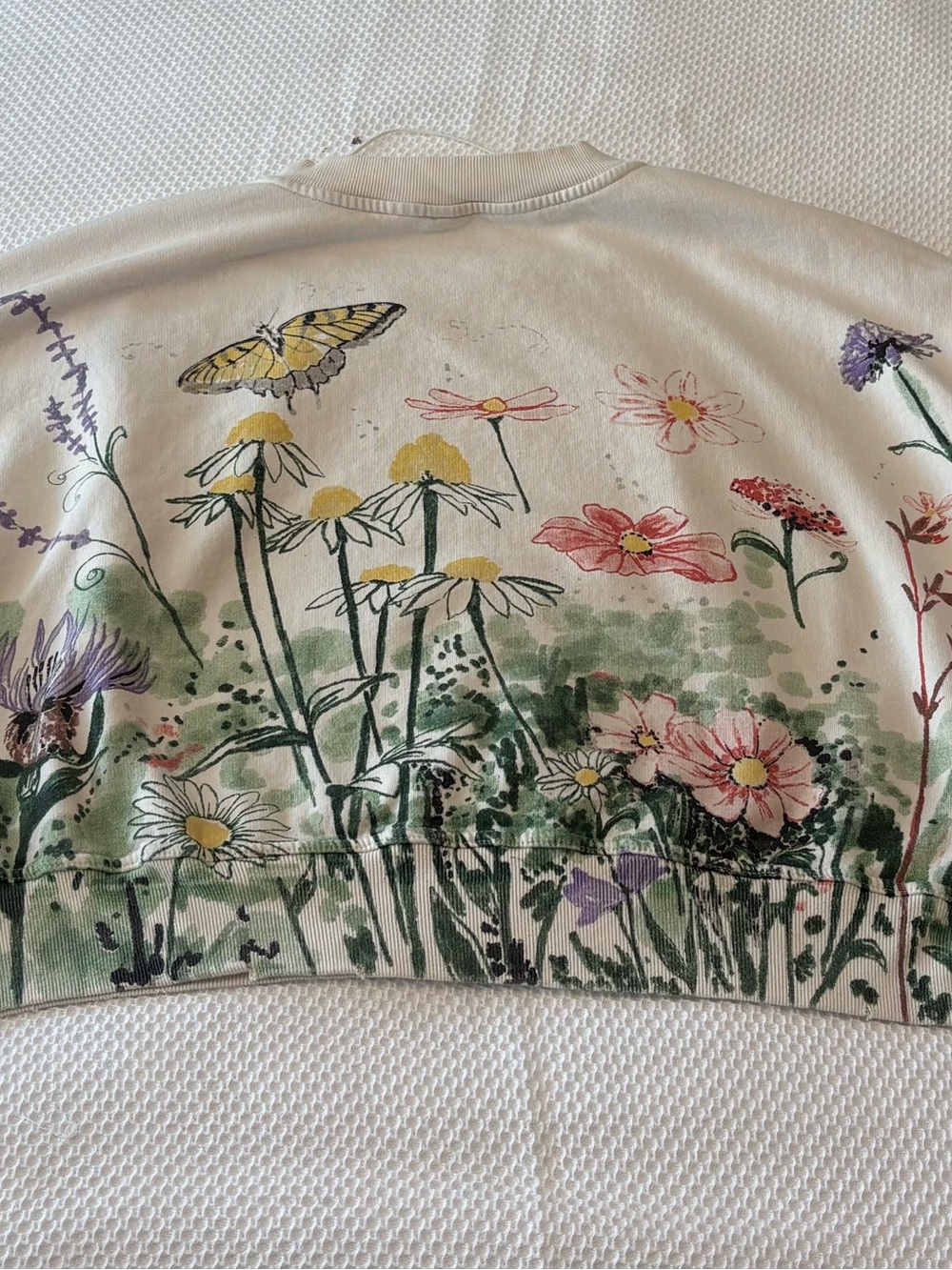 Free People FP Gaia Sweatshirt, Crop Large - Picture 7 of 16